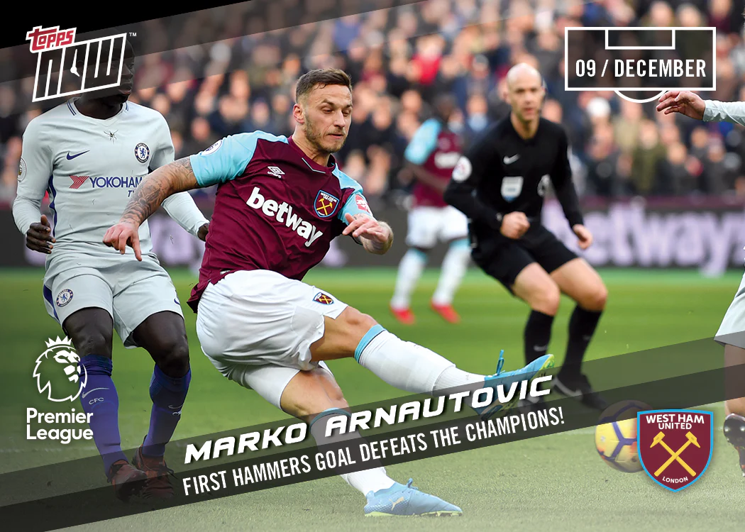 MARKO ARNAUTOVIC PL TOPPS NOW® CARD 75 - PRINT RUN QTY: 43 CARDS