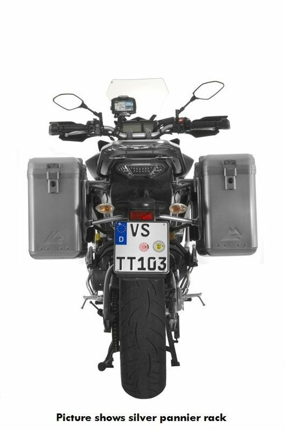 Touratech ZEGA Mundo 31/31 suitcase - Black support included - AluminumRef: Trt01208A / 01-630-6150-0