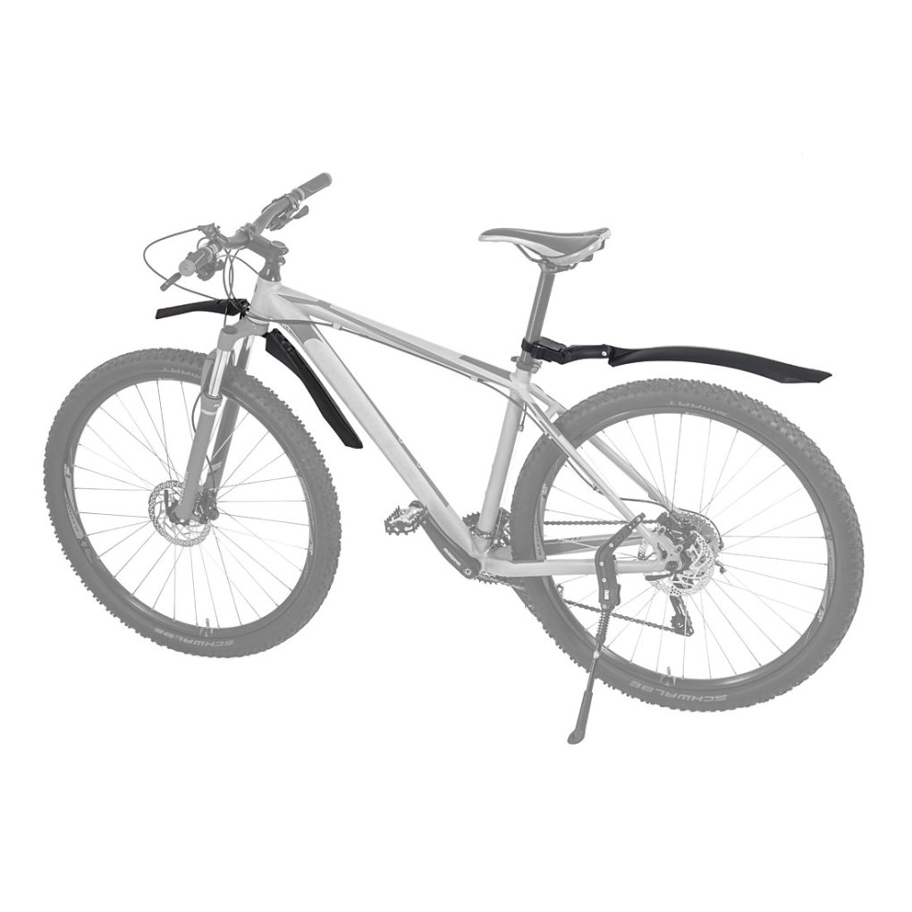 Hebie Viper X 726 MTB Mudguard Set 26 Inches - 29 Inches - black