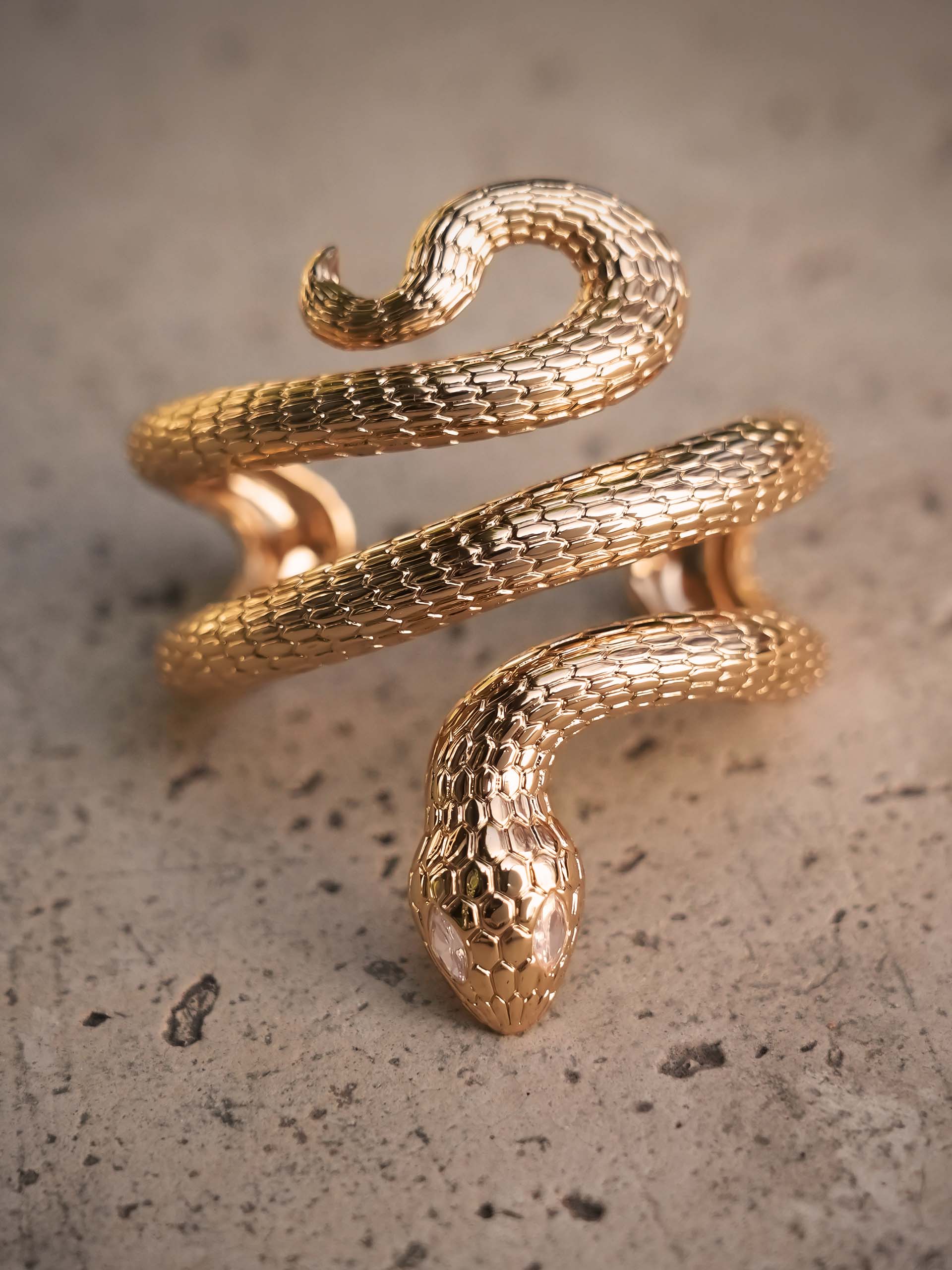 Serpentina Snake Cuff