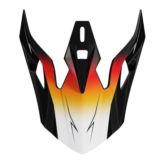 Visor Tt Shot Pulse Child X-Trem Orange Red Glossy - Orange / RedRef: so2850 / a06-21od-ck3-p01