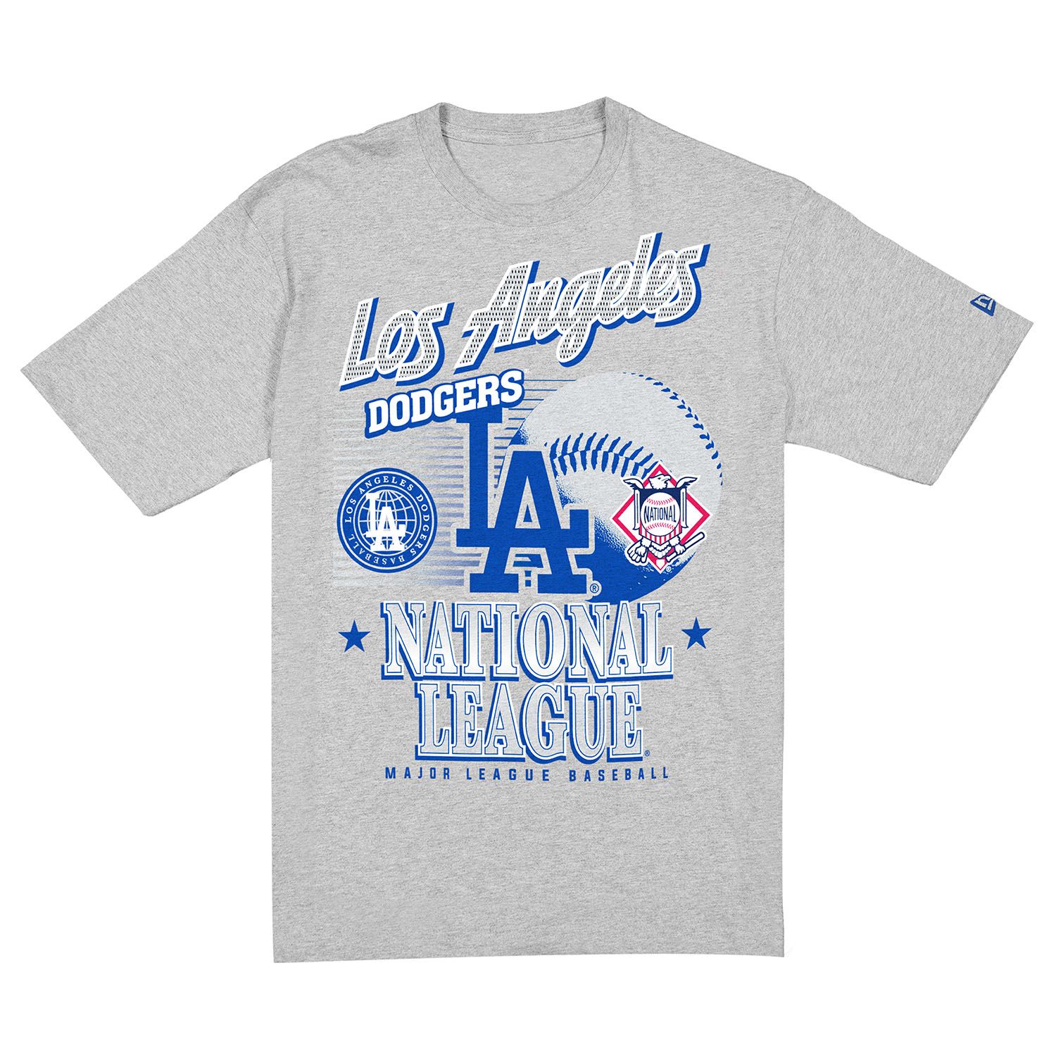 Los Angeles Dodgers Sport Classics Oversized MLB T-Shirt Gray