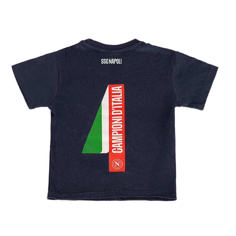 SSC Napoli T-Shirt Campioni d'Italia 2024/2025 for Kids