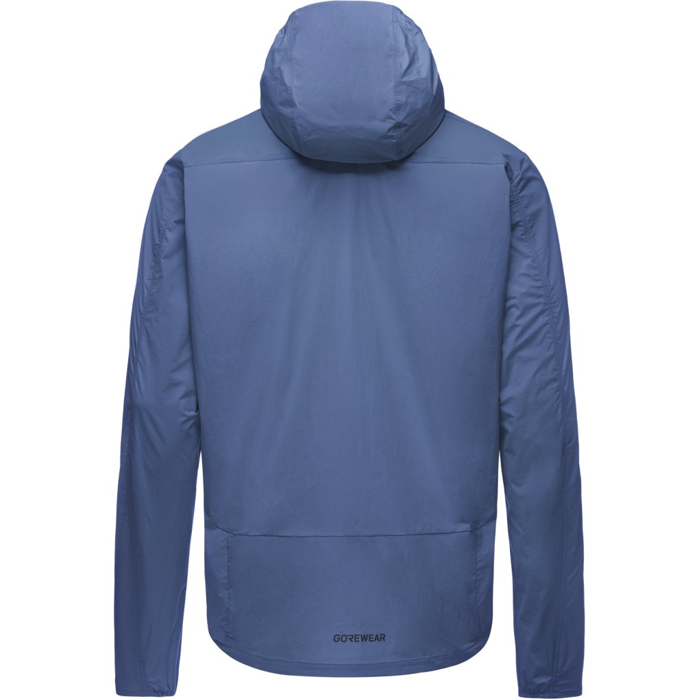 GOREWEAR Fernflow Hooded Windbreaker Men - cargo blue CA00