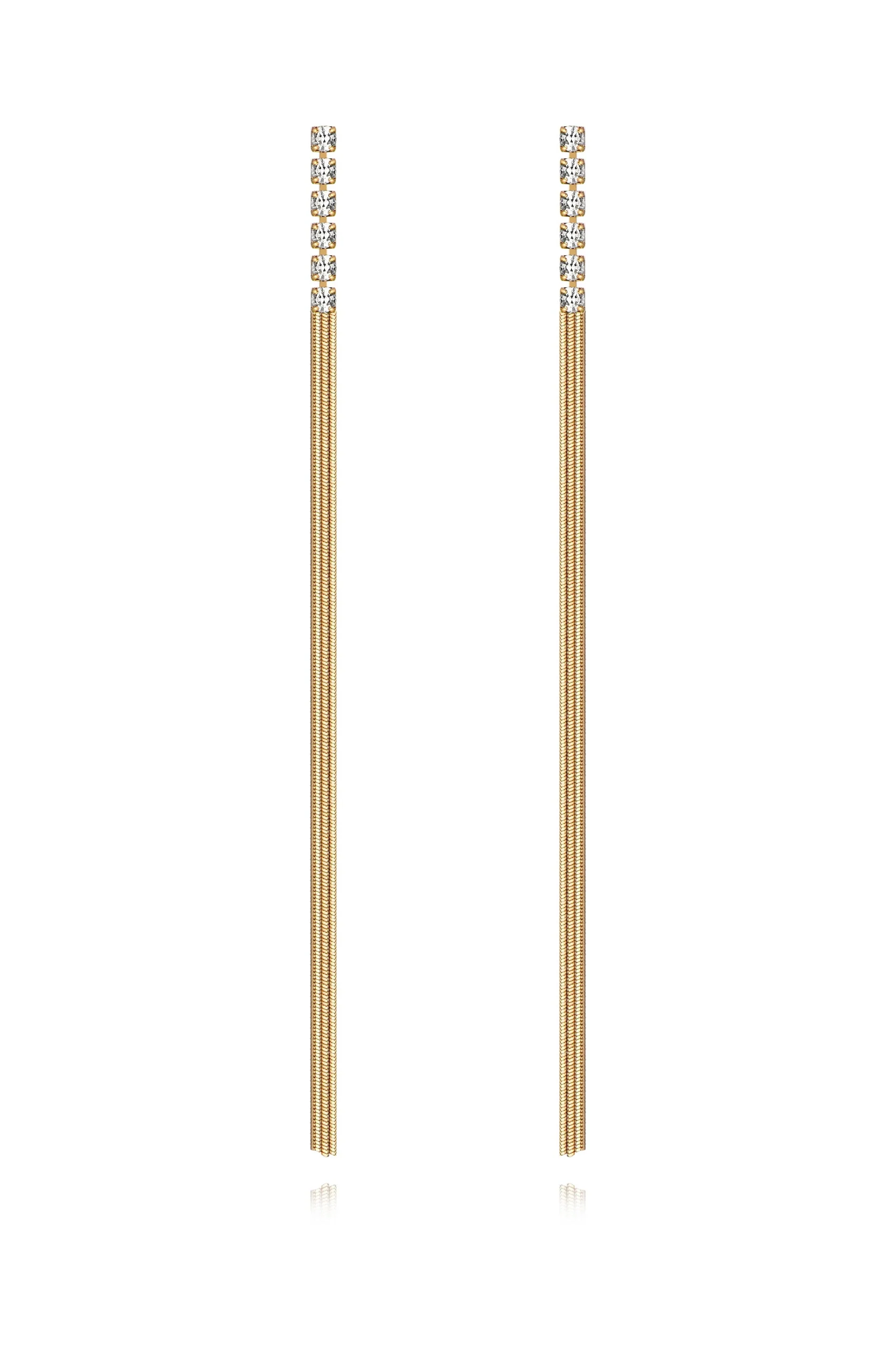 Streamline Dangle Earrings