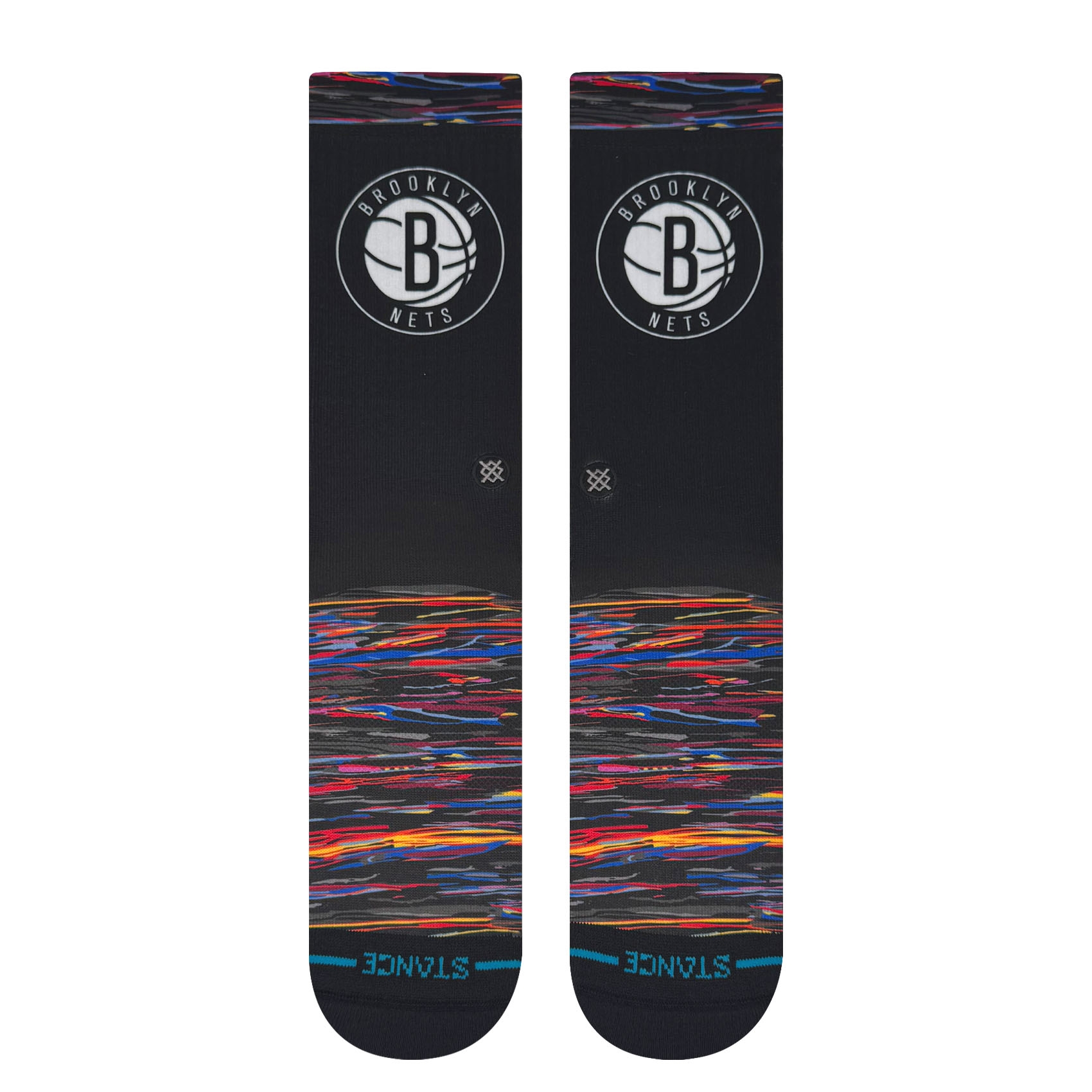Brooklyn Nets 2025-26 NBA City Edition Crew Socks