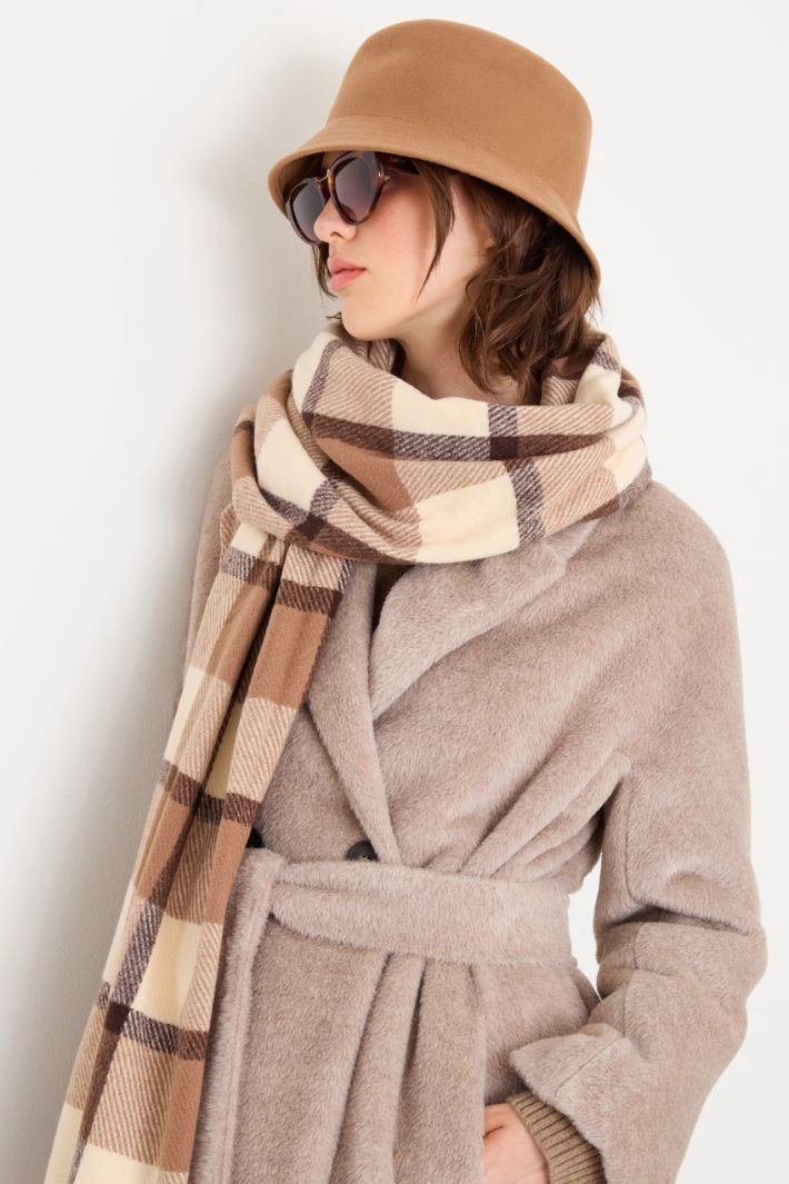 Wool cloche - CAMEL BEIGE