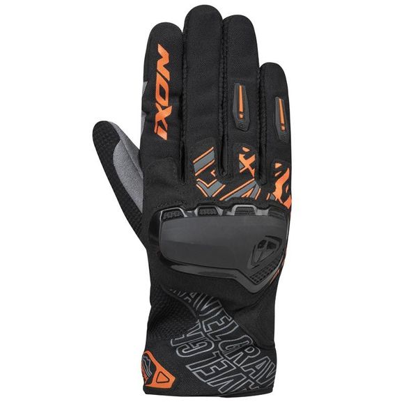 Ixon Gravel Gloves - Black / OrangeRef: IX1782-C168