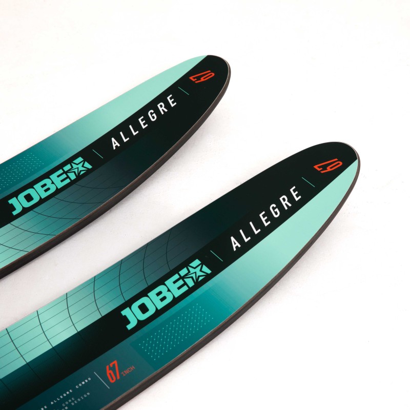 Allegre Combo Waterskis Atlantic Green