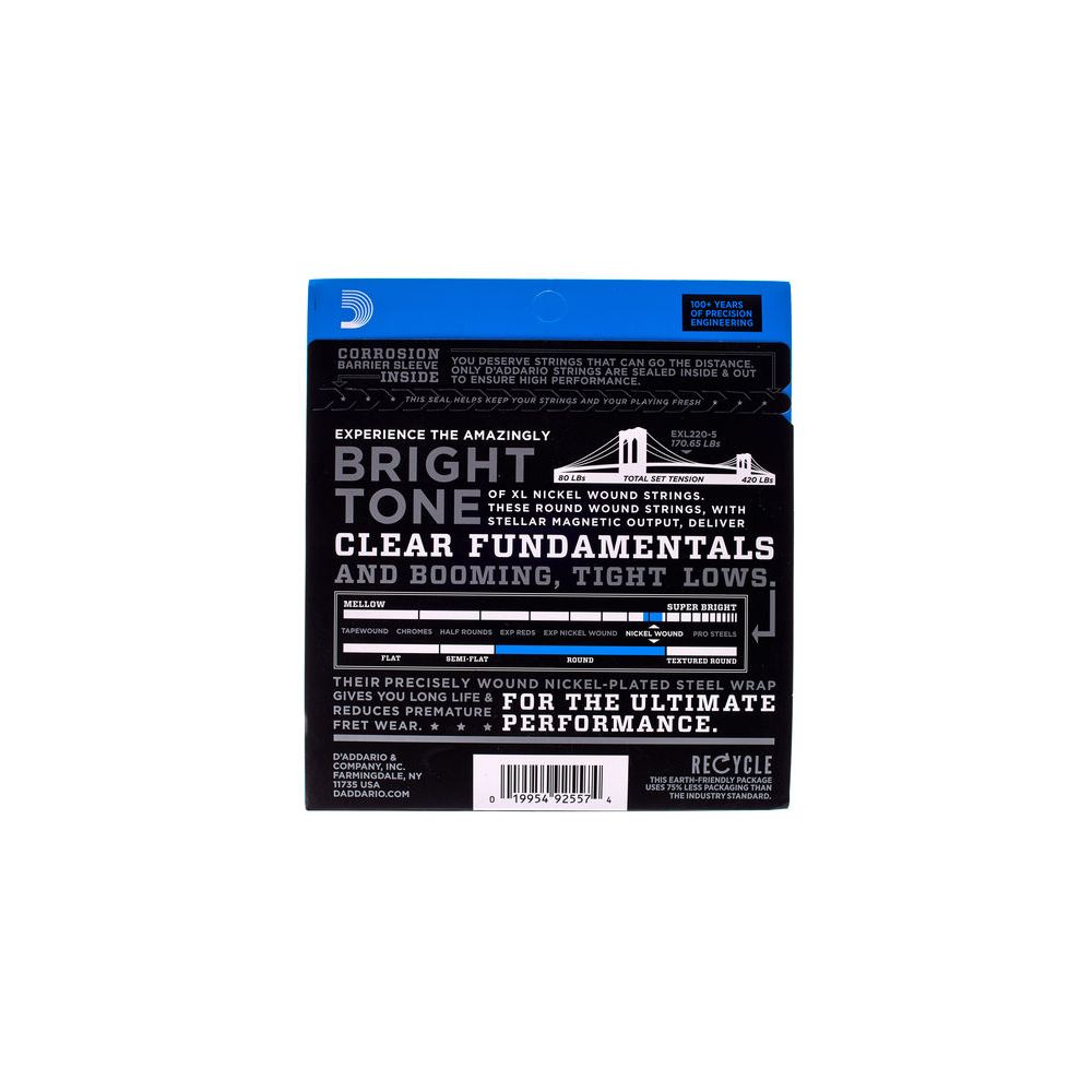 Daddario EXL220