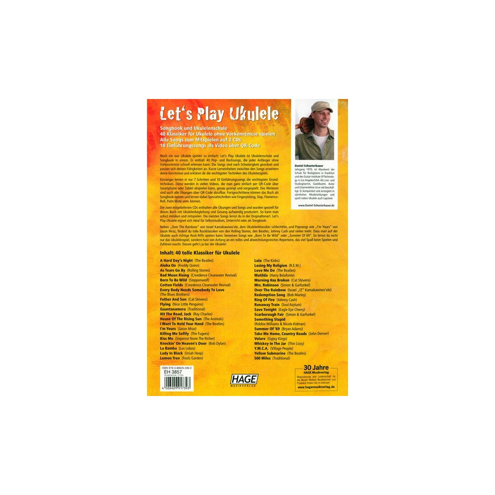 Hage Musikverlag Let's Play Ukulele – Thomann Ireland