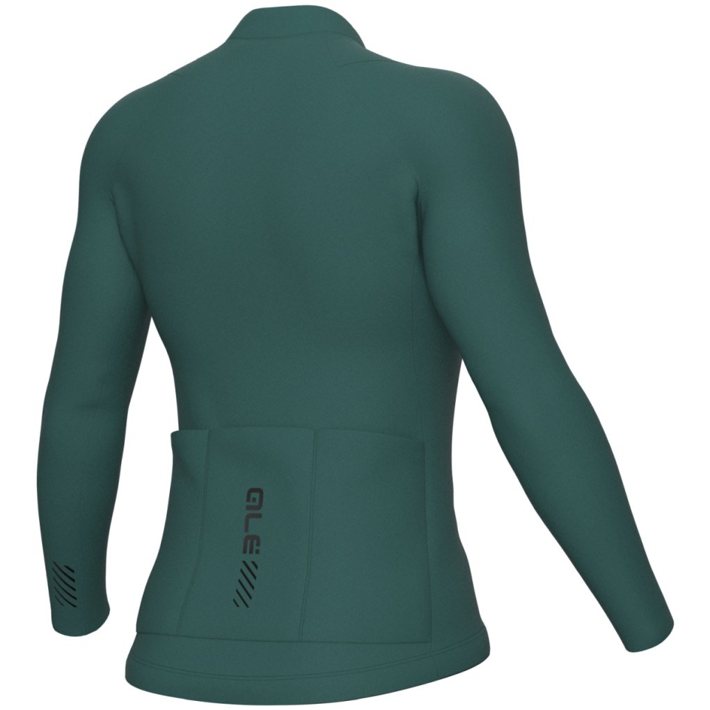 Alé PRAGMA Color Block Long Sleeve Jersey Women - moss green