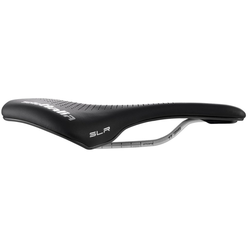Selle Italia Max SLR Boost Gel Saddle - Superflow | TI 316 - L3 | black