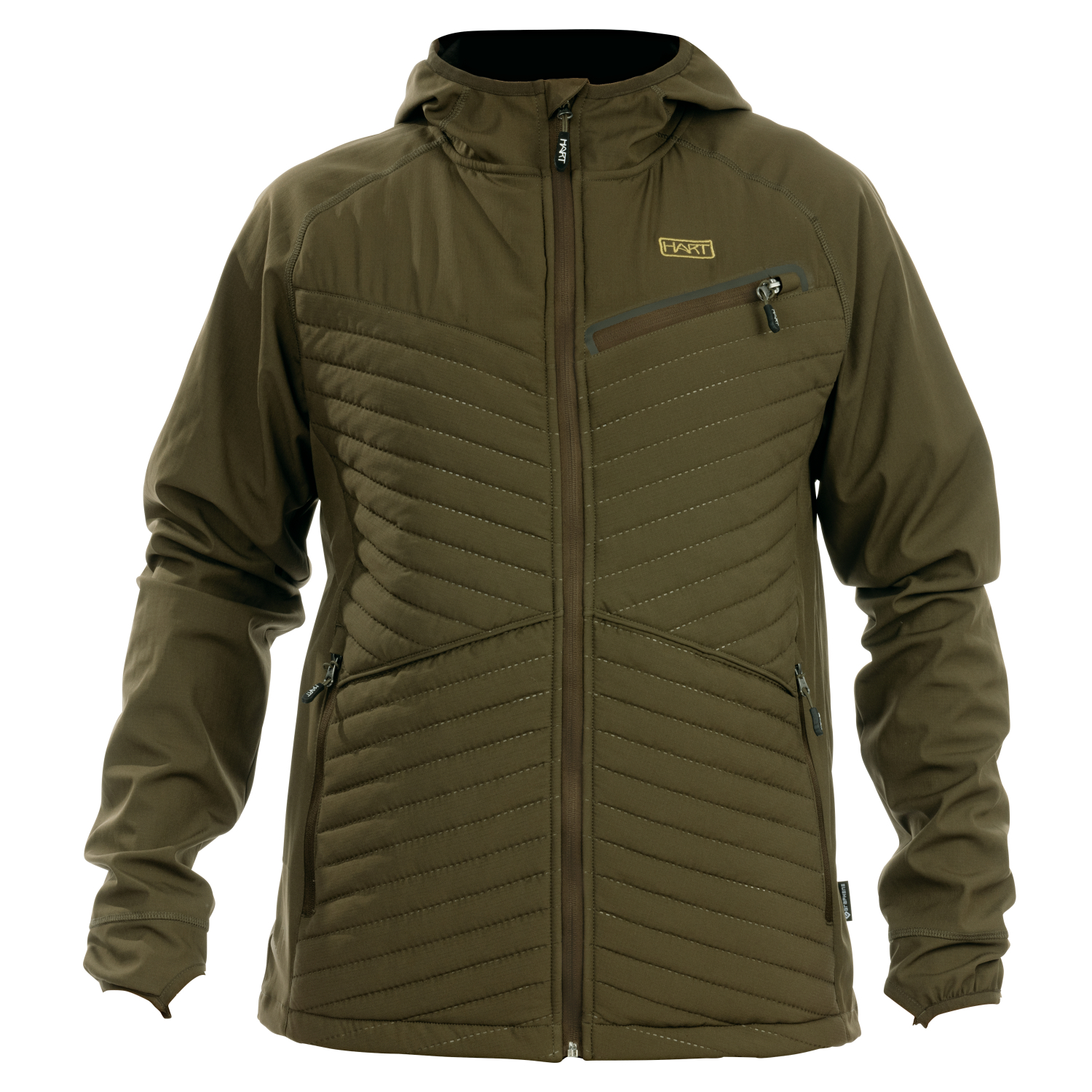 Ibice Hoodie Hybrid Jacket Men (Dark Olive)