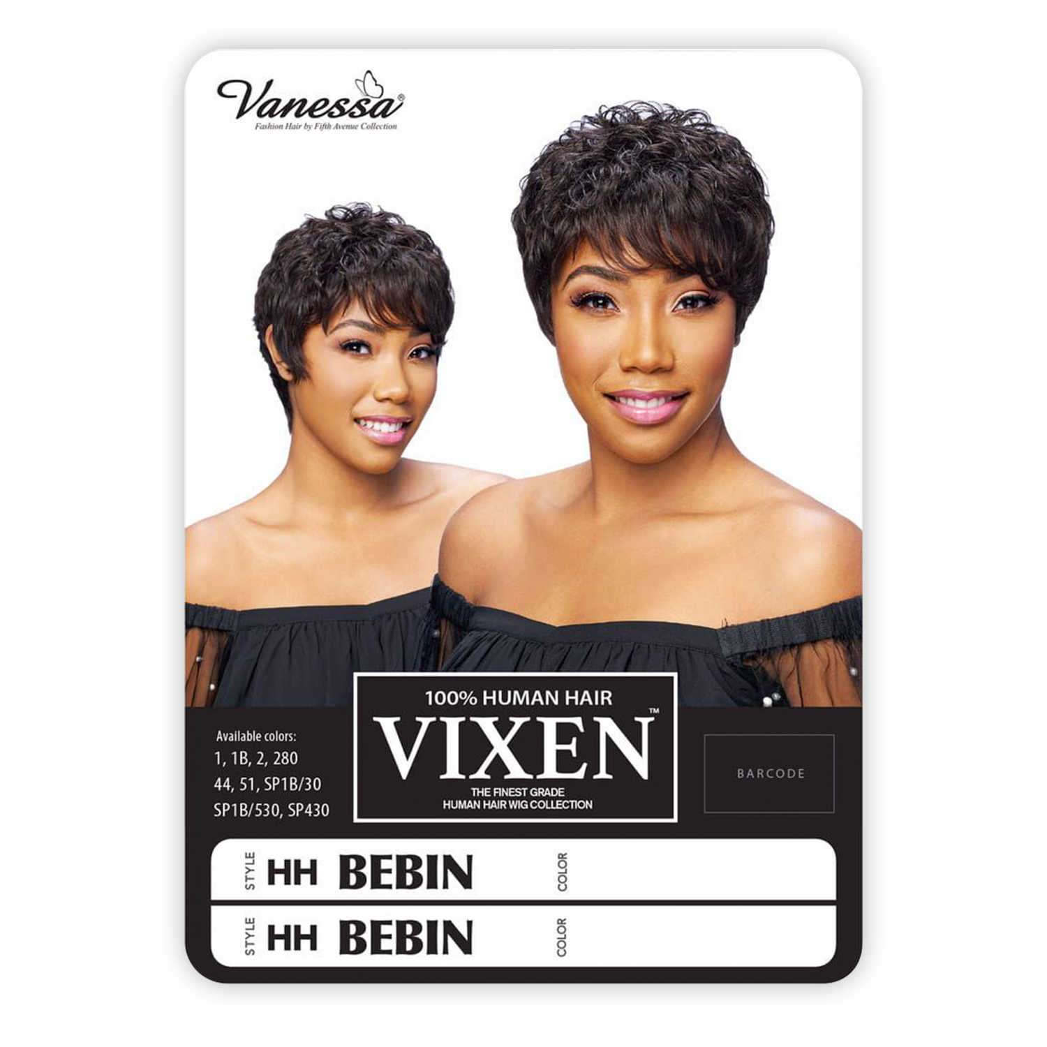 Vanessa Human Hair Wig Vixen HH Bebin
