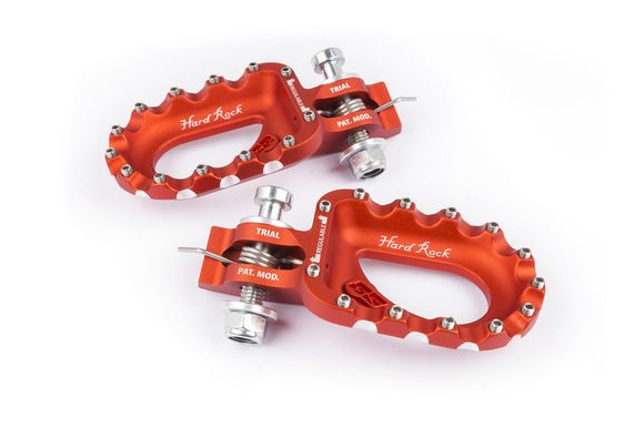 S3 Hard Rock Aluminum Footpegs - OrangeRef: Spart00034A / 1081785002