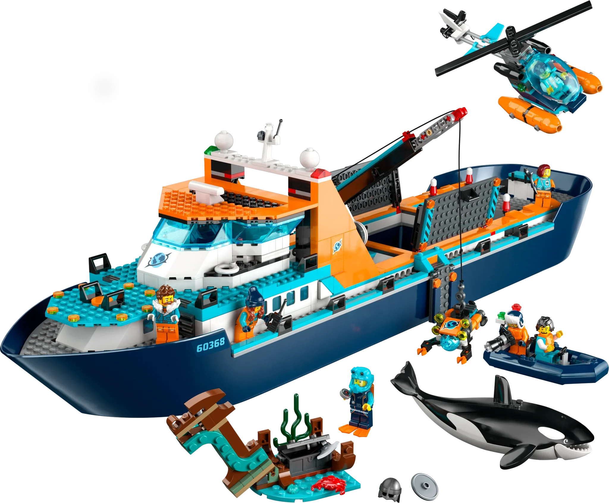 60368 Arctic Explorer Ship LEGO