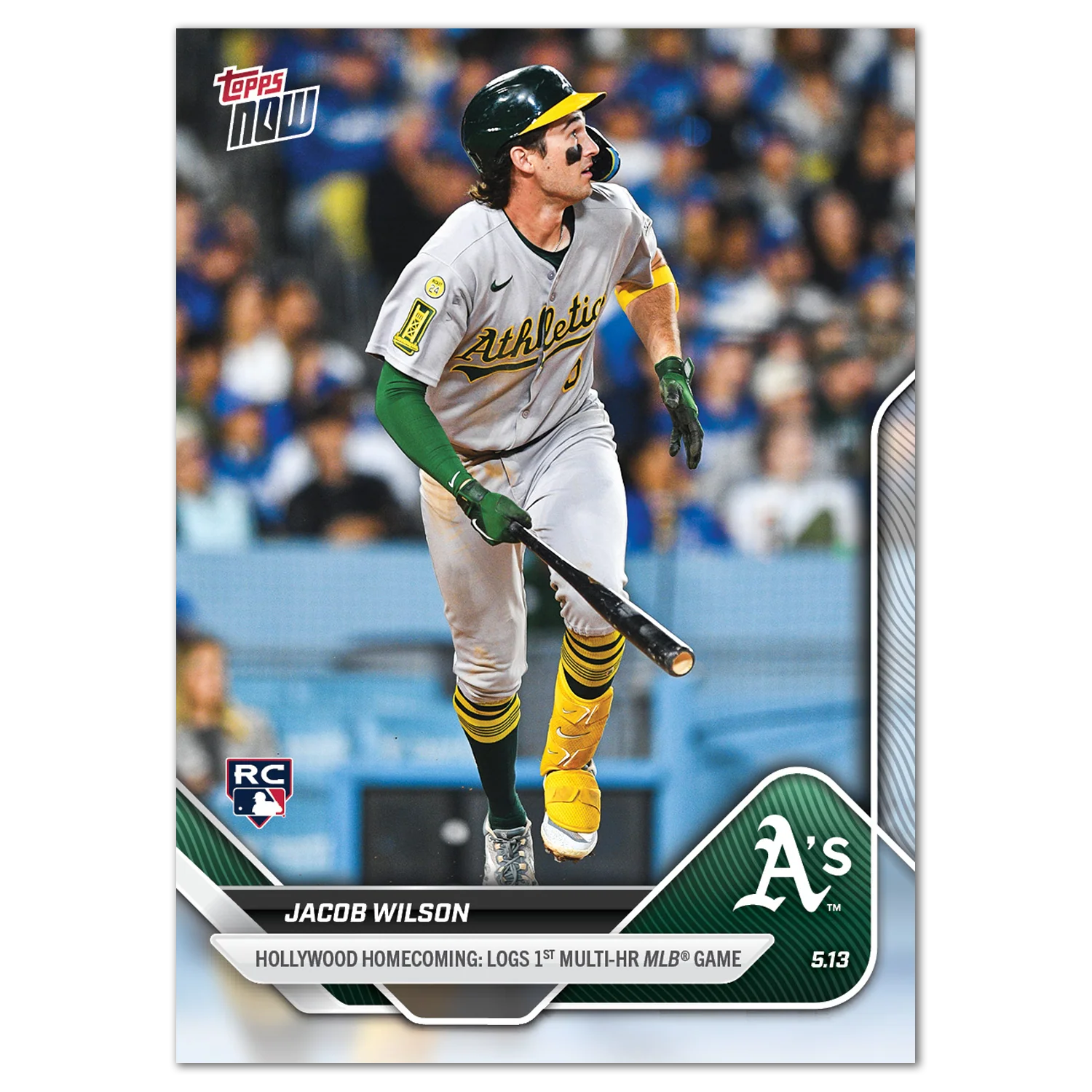 Jacob Wilson - 2025 MLB Topps NOW® - Card 177