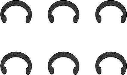 Team Associated 3/16 C-Clip (6)