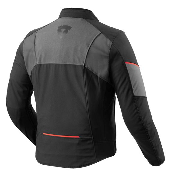 Motorcycle jacket Rev it catalyst H2O - Black / GrayRef: RI1436