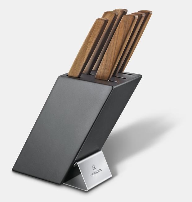 Modern Knife Block, 6 Pieces, 22 cm