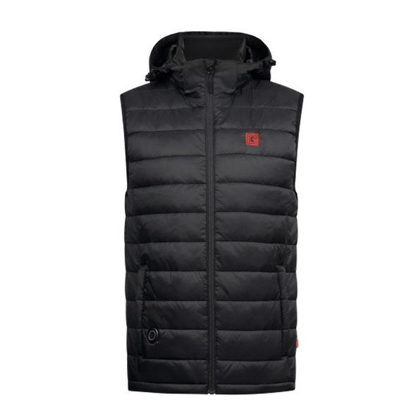 G-HEAT SLEEVELESS heated down jacket - BlackRef: GH0029