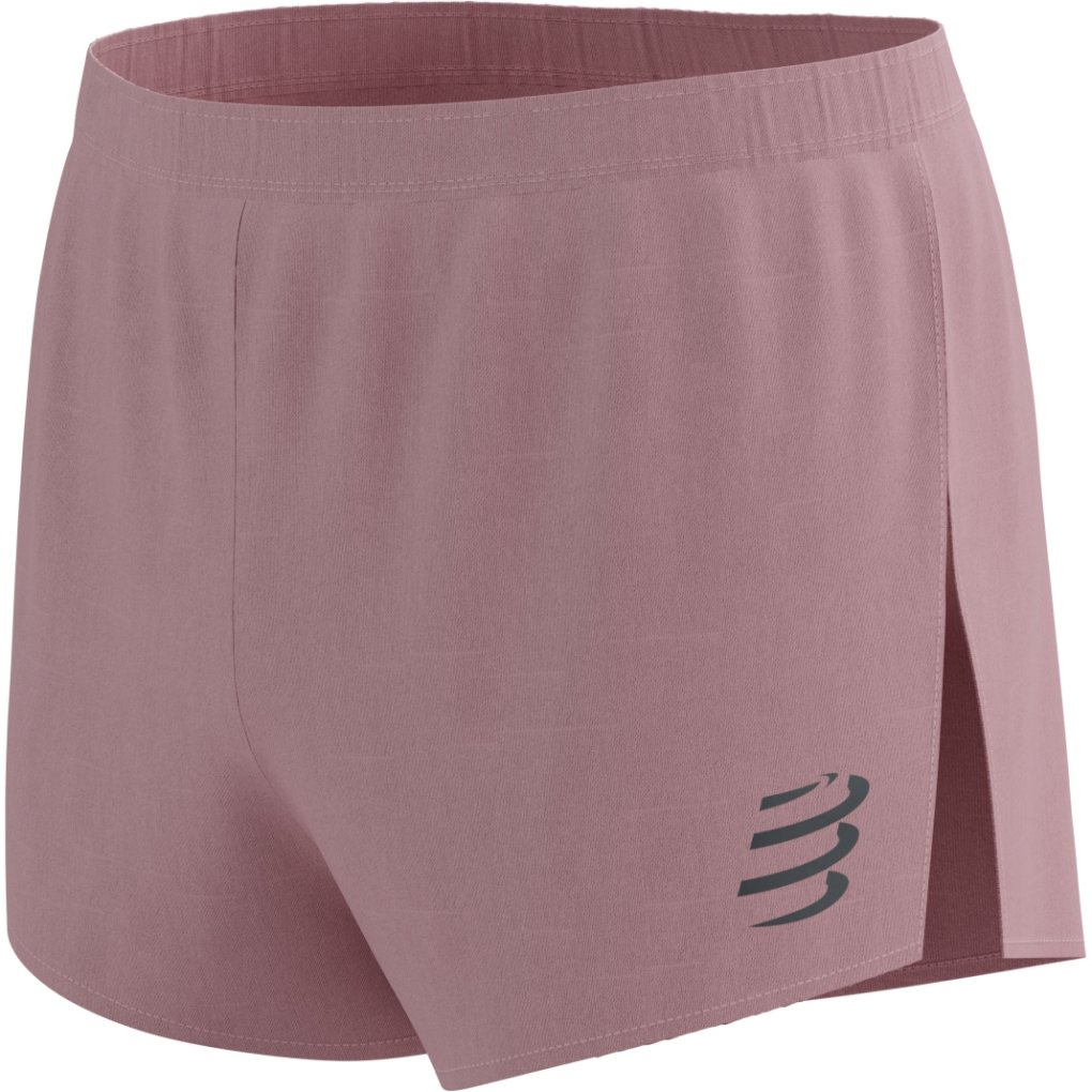 Compressport Racing Split Shorts Men - Eat My Dust! - zephyr