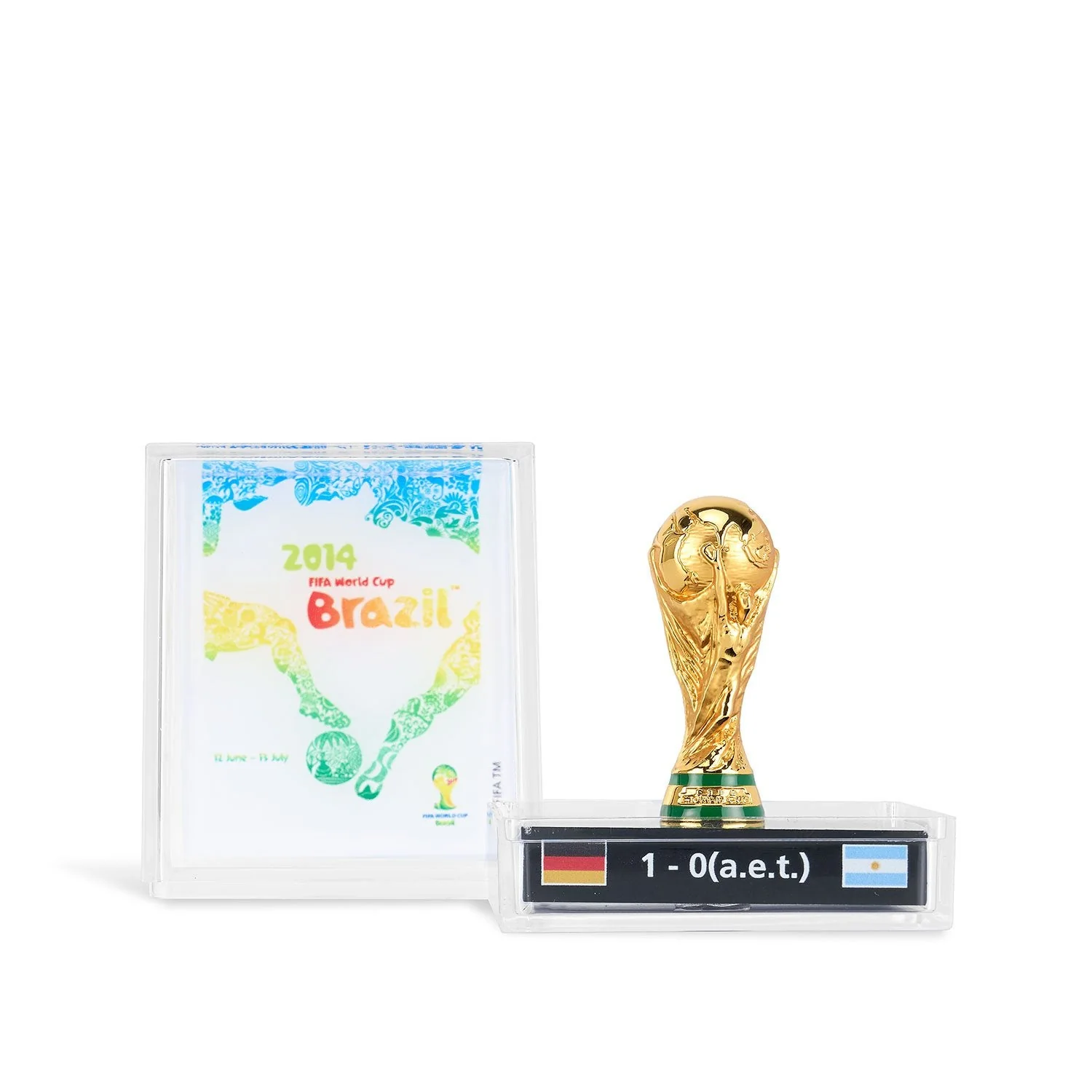 45mm Licensed 2014 World football competition World Cup Replica Trophy