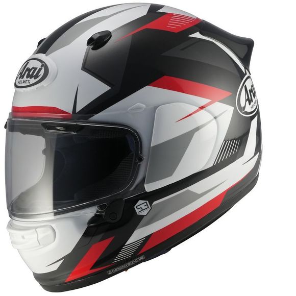 Casque intégral Arai QUANTIC - SUPRA - Noir / RougeRef : AI0639