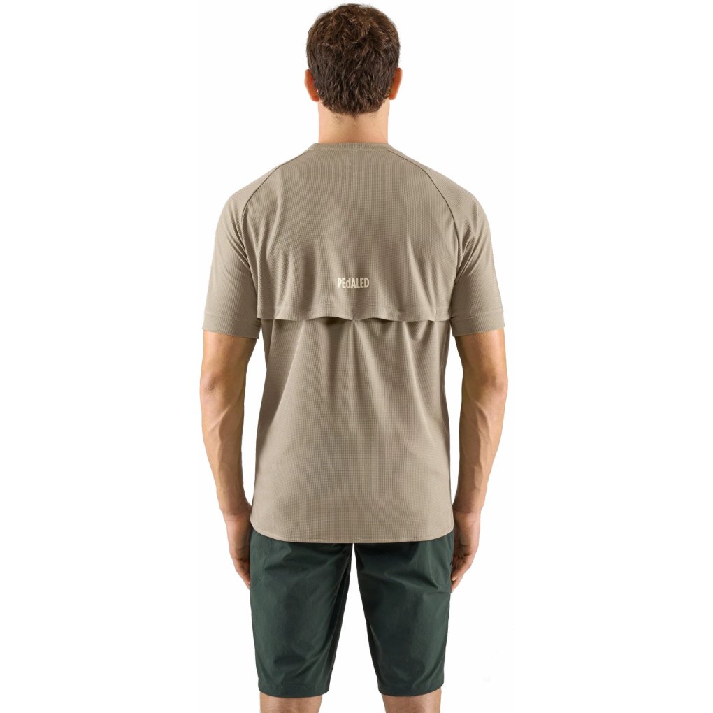 PEdALED Yama Trail Power Dry® Tee Men - Grey