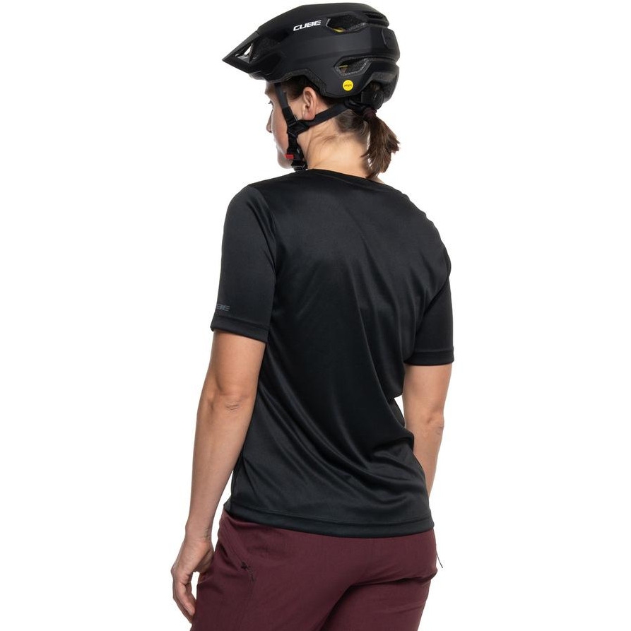 CUBE MTB Functional Short Sleeve Shirt Women - black