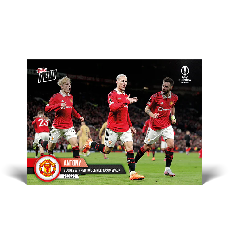 Topps UK - Scores winner to complete comeback - EL TOPPS NOW® Card #30