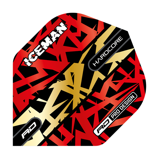 Red Dragon Hardcore Gerwyn Price Red Gold Premium Standard Flights