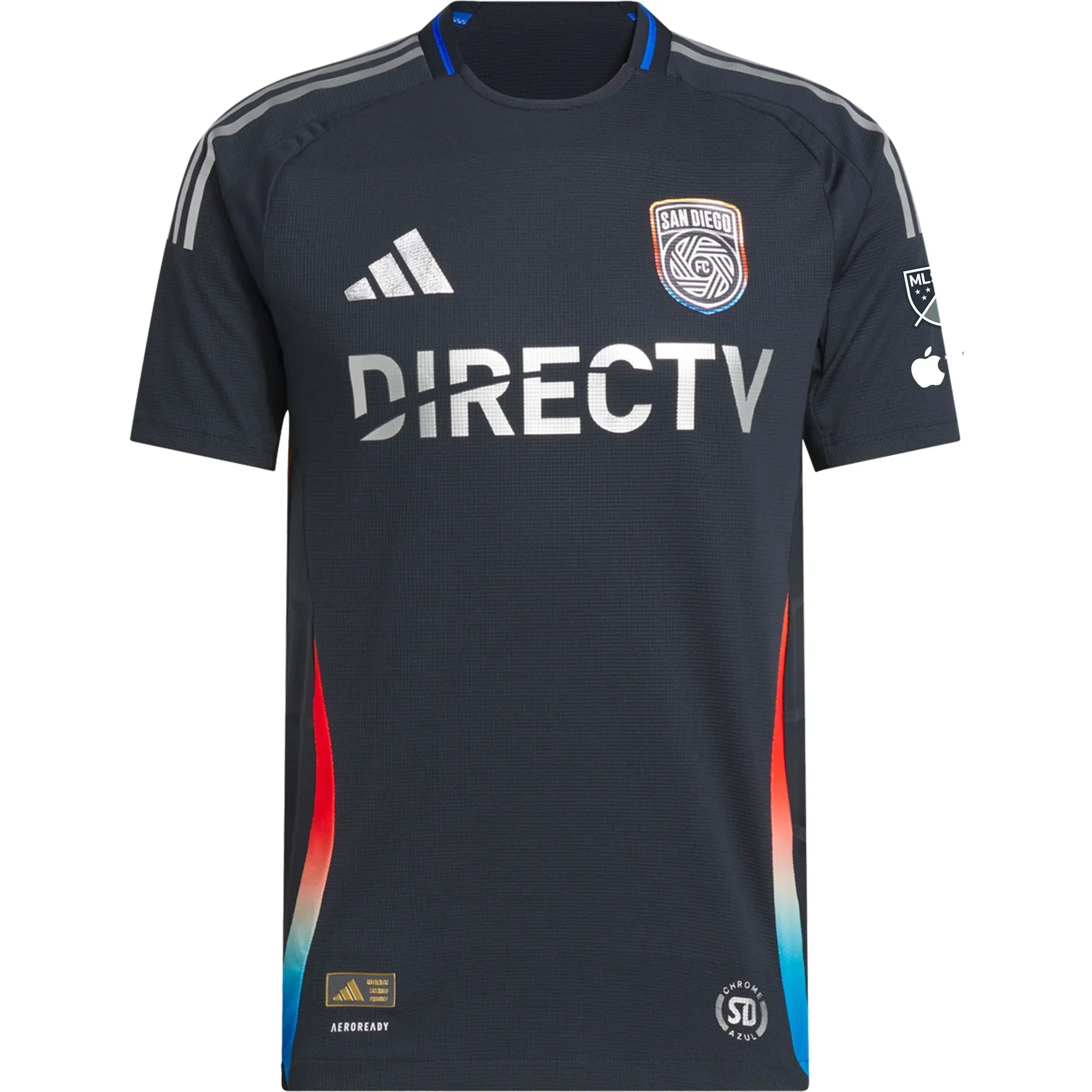 Hirving Lozano San Diego FC Authentic Home Jersey w/ MLS + Apple TV Patches 25/26 (Night Navy)