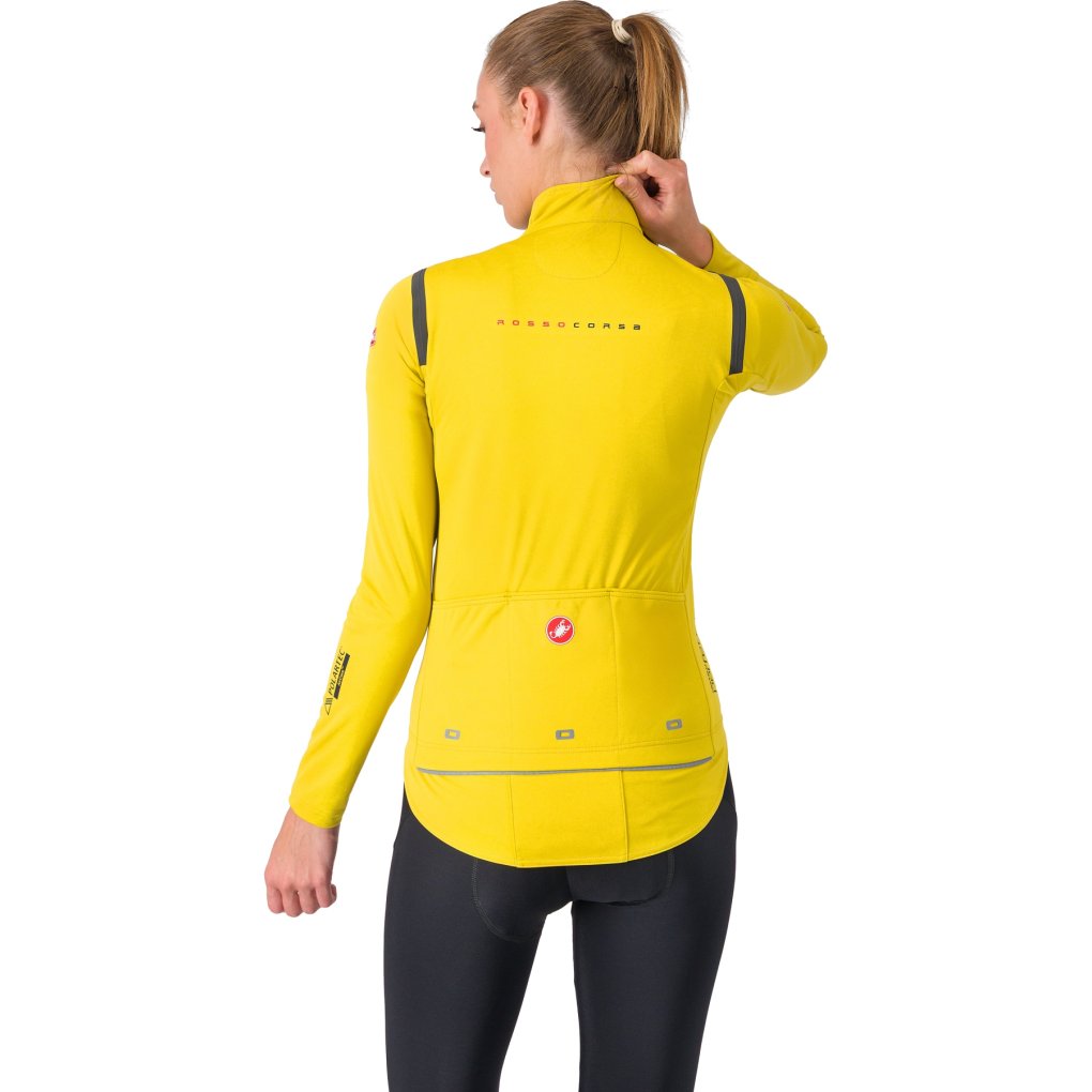 Castelli Perfetto RoS 3 Jacket Women - mango mojito/black reflex 712