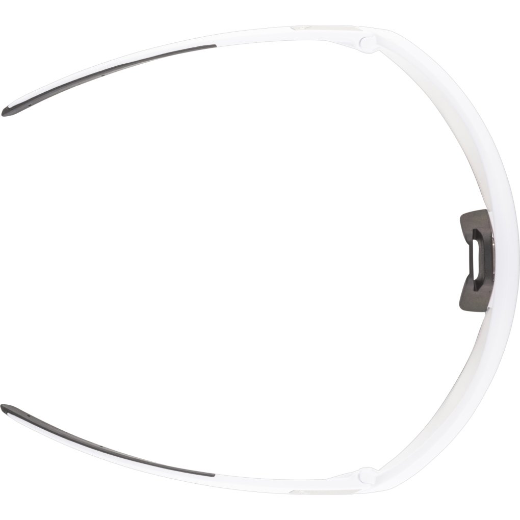 Alpina Turbo Pro V Glasses - white matt/clear to grey/flash pink