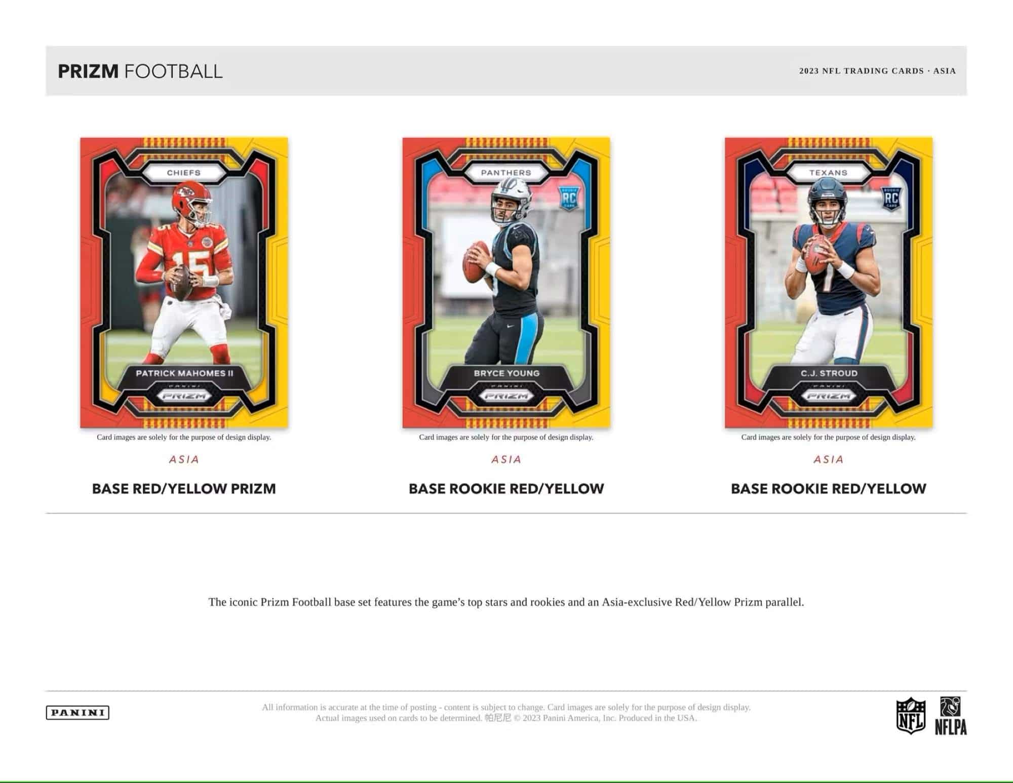2023 Panini Prizm Football NFL Asia Box