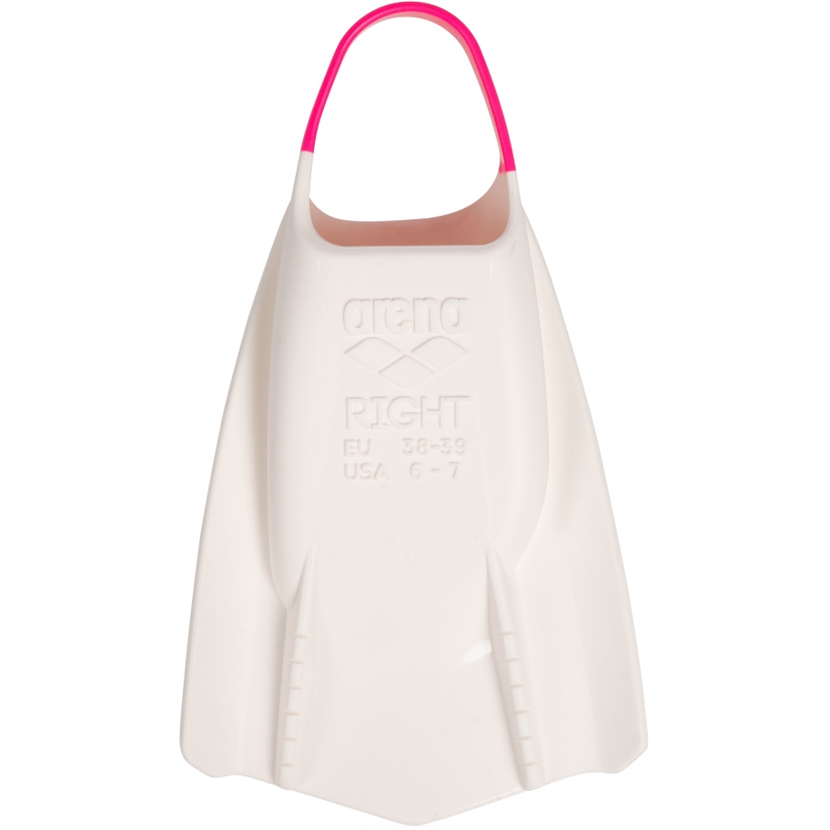arena Training Fin Powerfin Pro II - White/Shocking Pink