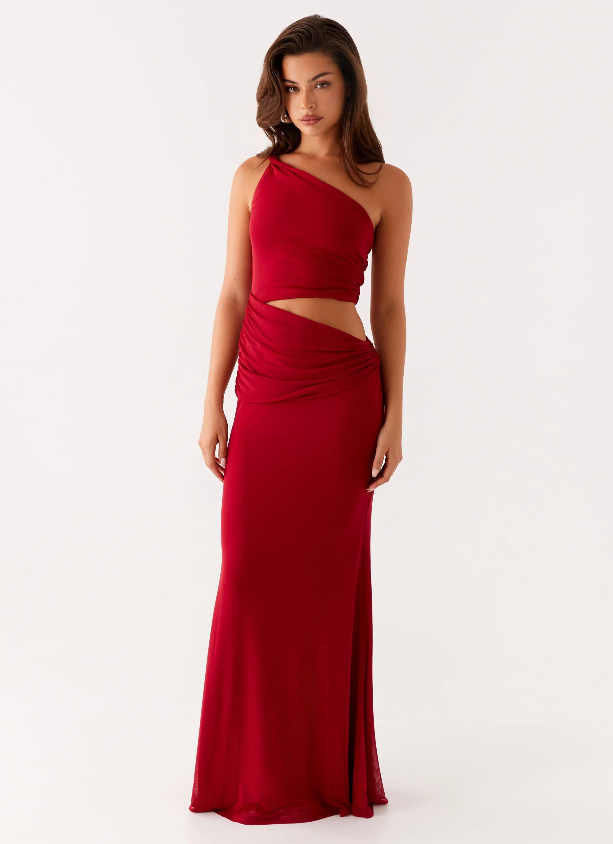 Three Wishes Maxi Dress - Raspberry