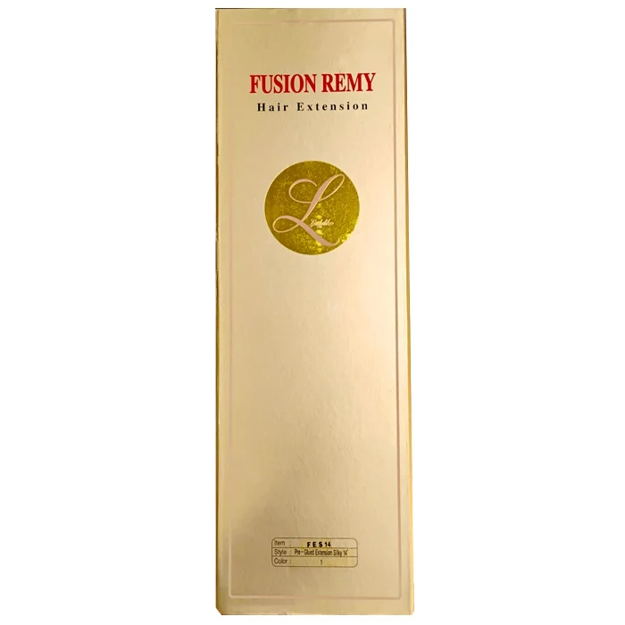 Ladylike Fusion Remy Glue U-Tip Yaki Hair Extension - STRAIGHT 18