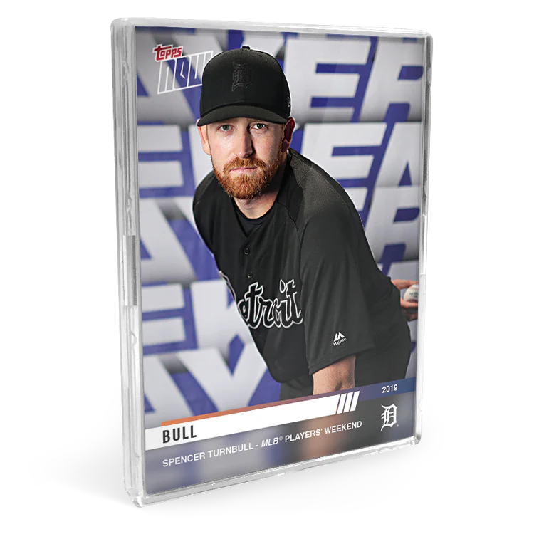 2019 Detroit Tigers TOPPS NOW® Players Weekend 6-Card Team Set + Relic Card - Print Run: 56