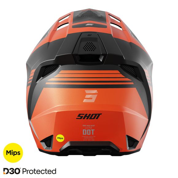 Shot LITE cross helmet - S10 2026 - OrangeRef: SO2983