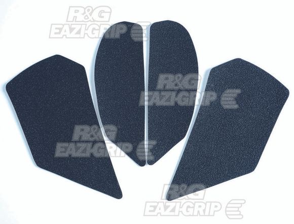 R&G Racing 4-piece black tank grip kitRef: Rgr01064A / 1082266001