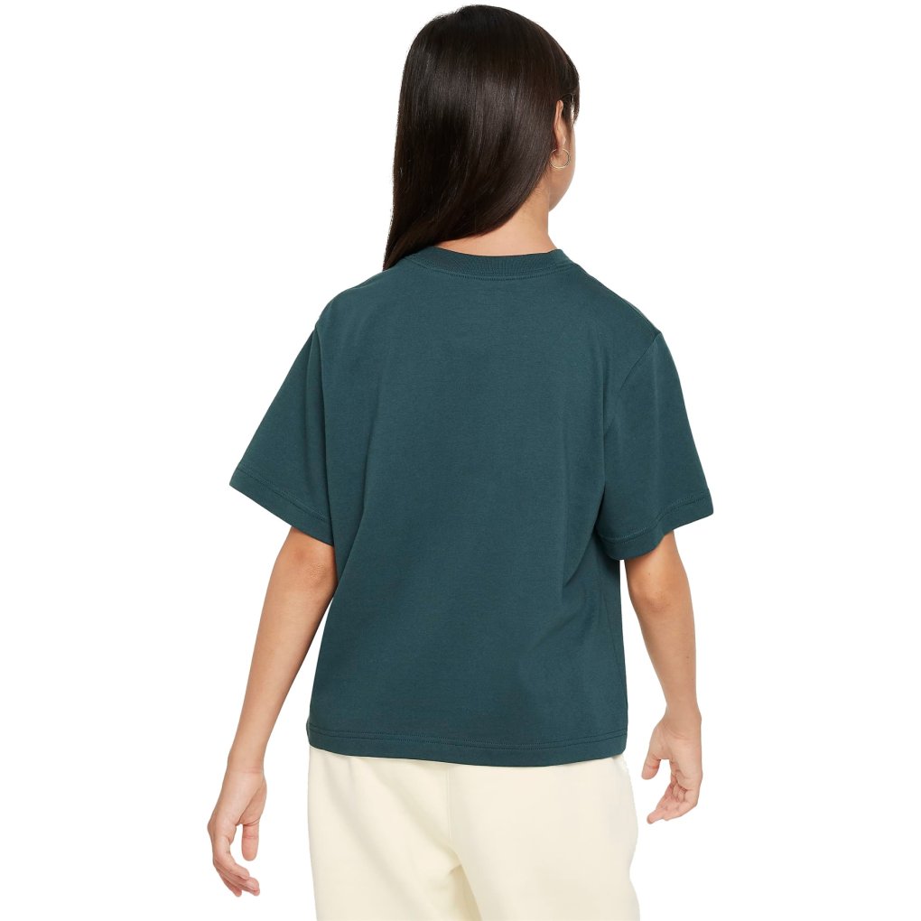 Nike Sportswear Boxy T-Shirt Kids - deep jungle FJ6785-328