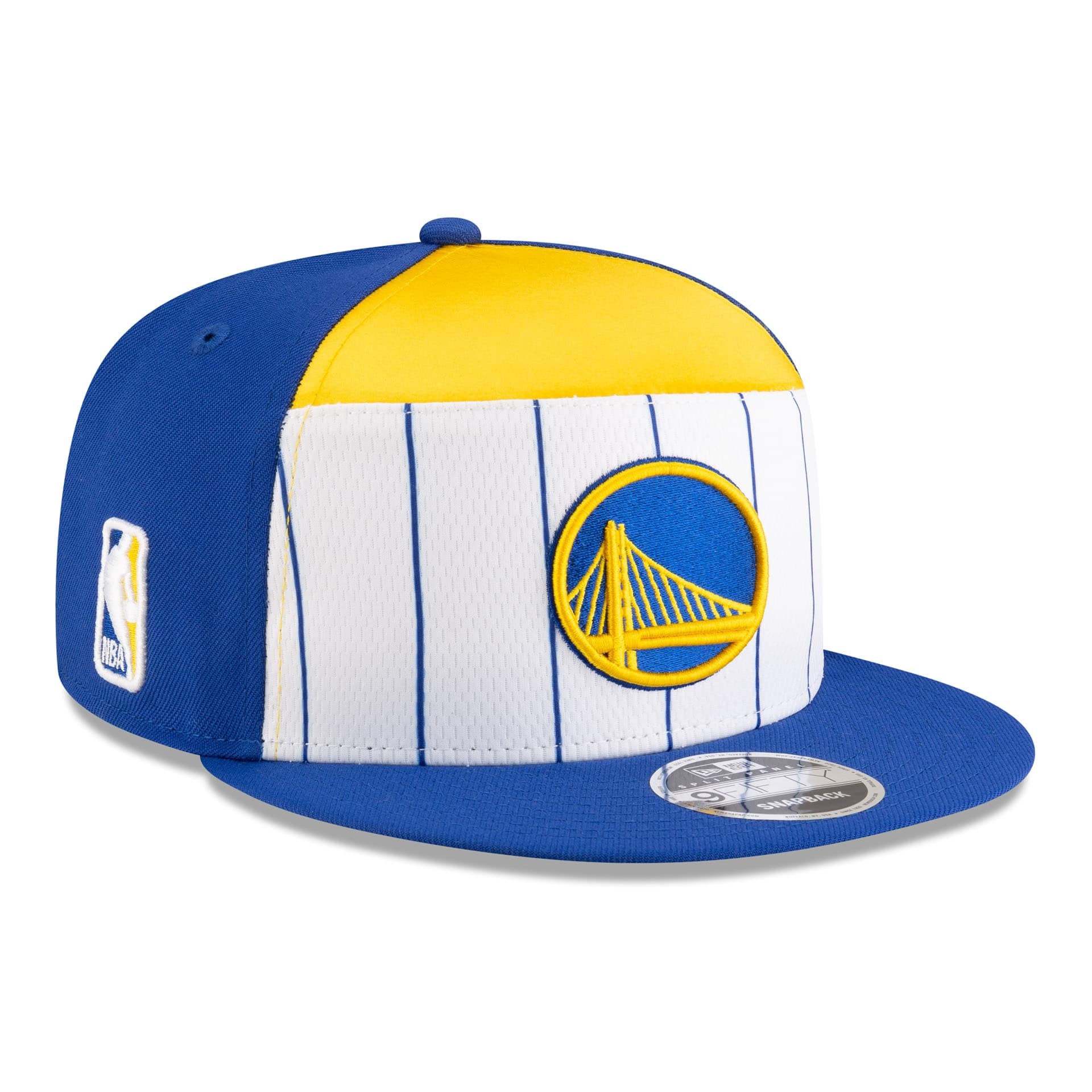Golden State Warriors 2025-26 NBA Tip-Off 9FIFTY Split Panel Snapback Cap