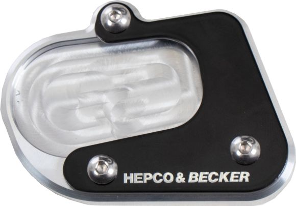 Hepco & Becker side stand extension - black/silverBMW 750 F 750 GS ABS (0B08) - 2018 - 2023Ref: Hbe02582A / 42116512 00 91