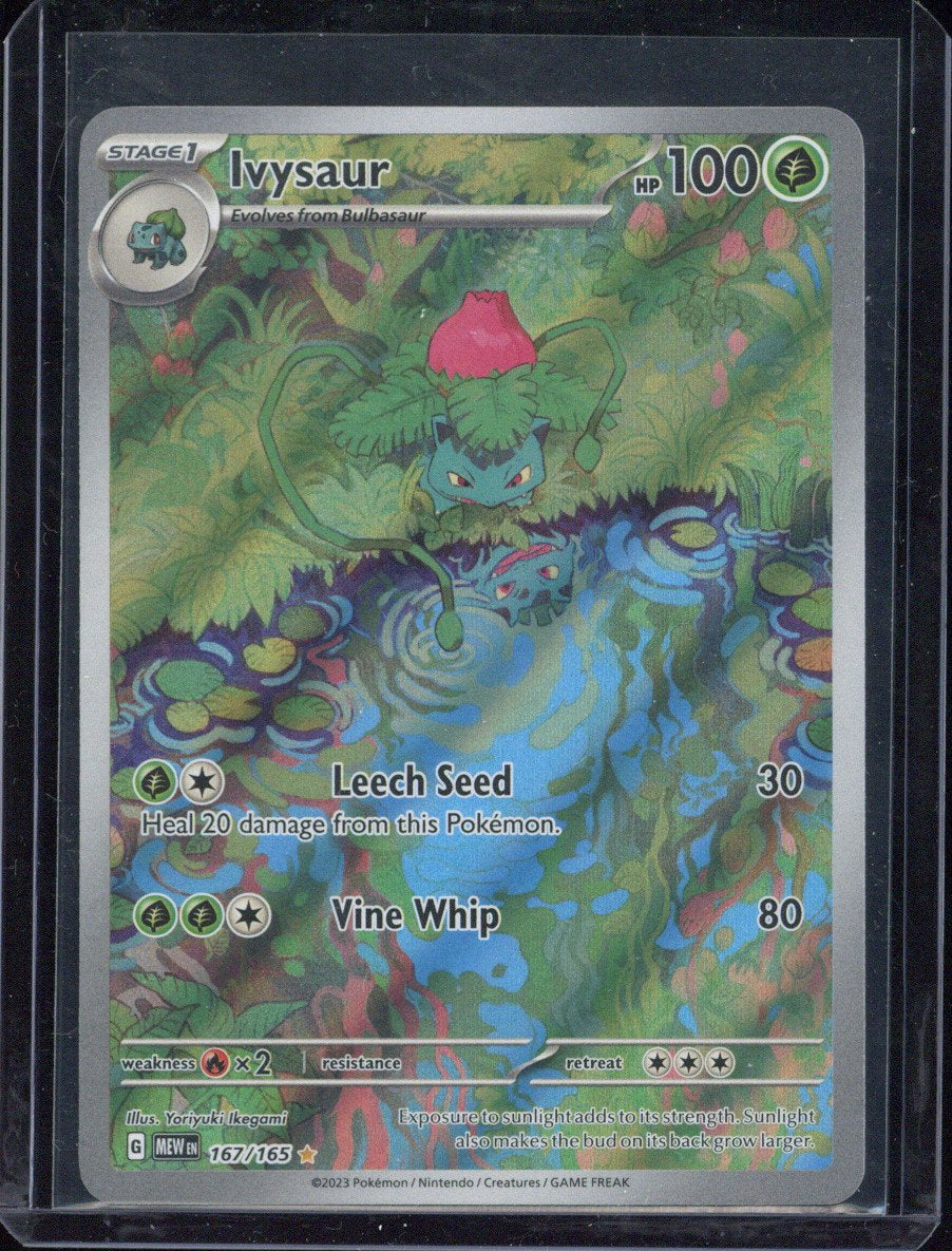 2023 Pokemon MEW EN Ivysaur IR #167