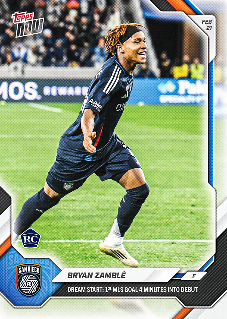 Bryan Zamblé - 2026 MLS Topps NOW® - Card 3 - PR: 917