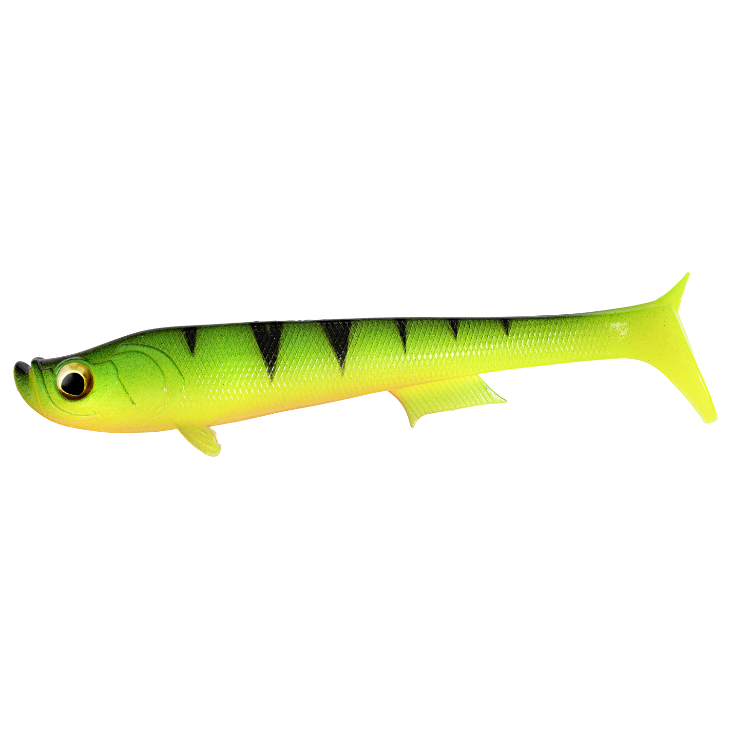 Quantum Rubber Bait Tarp Shad (Firetiger)