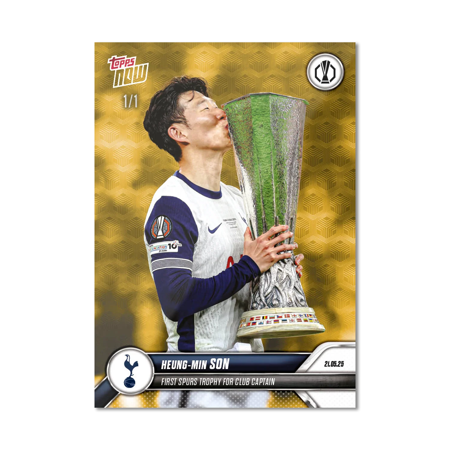 Heung-min Son - 2024-25 UEL Topps NOW® Card 38